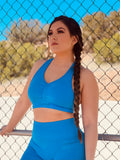 Enhance Sports Bra - Azure Sky