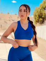 Enhance Sports Bra - Admiral Blue