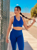 Enhance Leggings- Admiral Blue