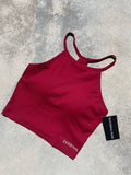 Athletic Tank- Wine