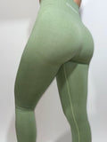 Seamless Contour Leggings - Pistachio