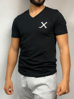 V-Neck Jet Black