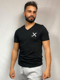 V-Neck Jet Black