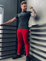 Endurance Men Joggers - Spartan Red