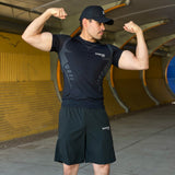 Athletic Compression Tee - Black