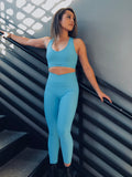 Empowerment Leggings - Imperial Blue