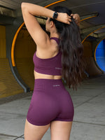 High Performance Shorts - Dark Purple Set